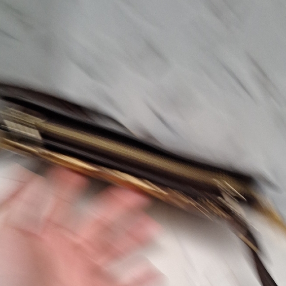 Patricia Nash AZARIO Metallic Embossed Leather Crossbody Clutch - Picture 14 of 15